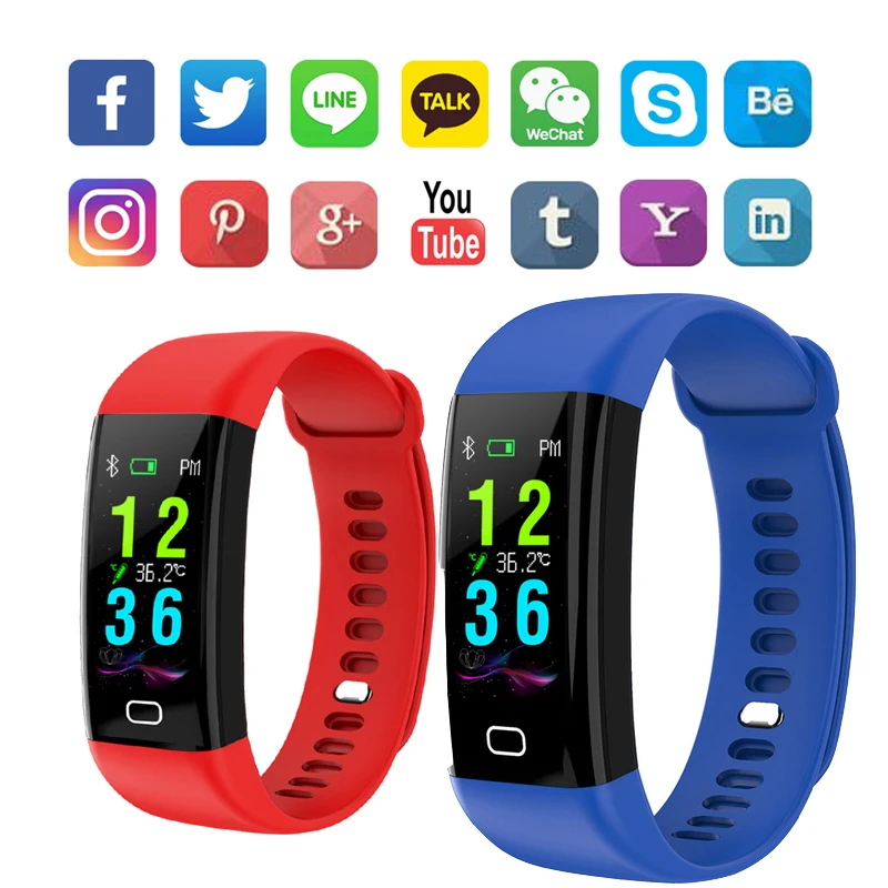 

F77 intelligent bracelet fitness bracelet intelligent strap wristbands pedometer blood pressure intelligent men and women watch