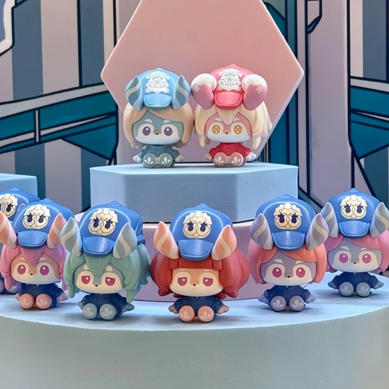 Подлинная мини-сумка Mihoyo Genshin Impact Melusine Series коллекционная милая фигурка слепая