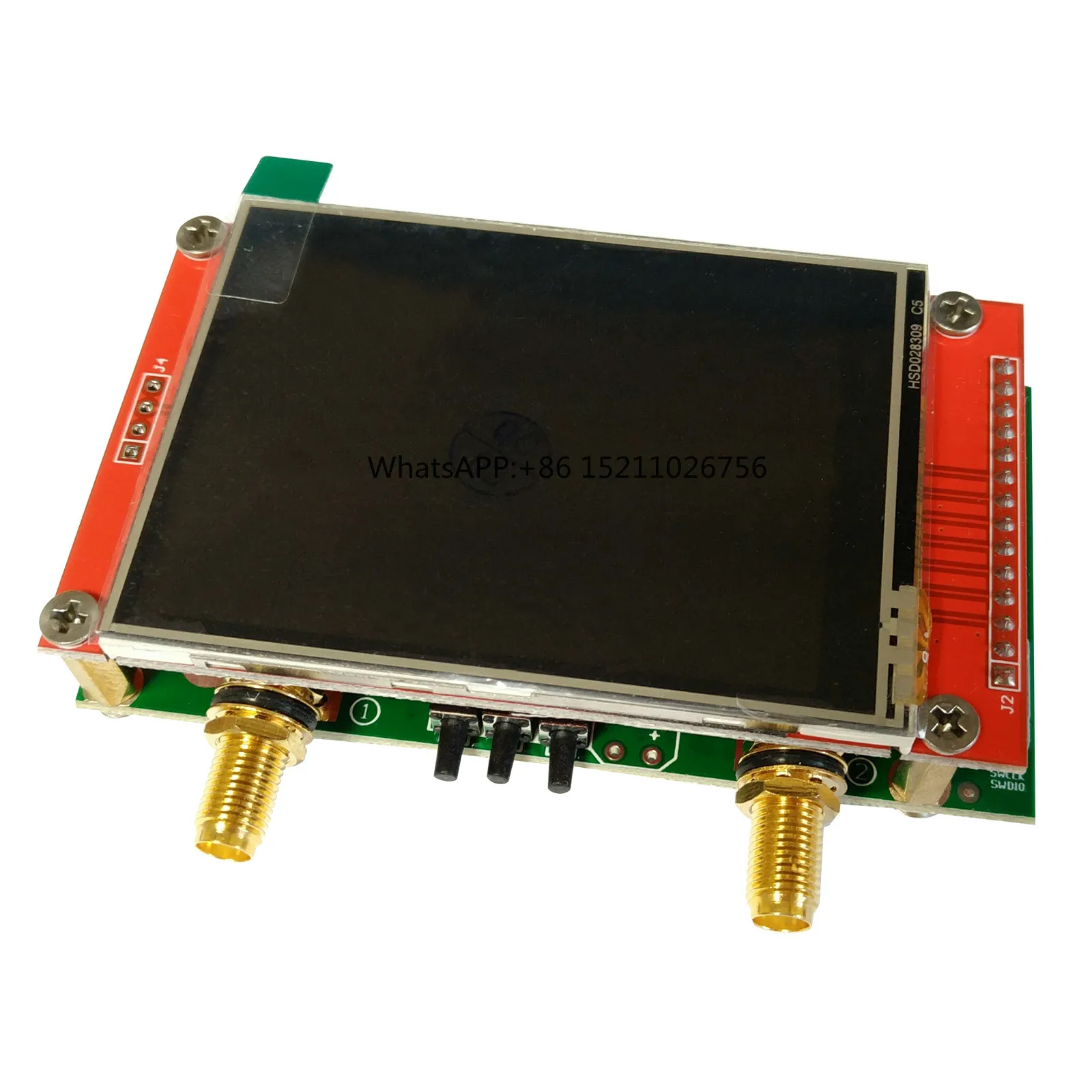 Векторный анализатор цепей HF VHF UHF NanoVNA V2 антенный 50 кГц-3 ГГц + комплекты для