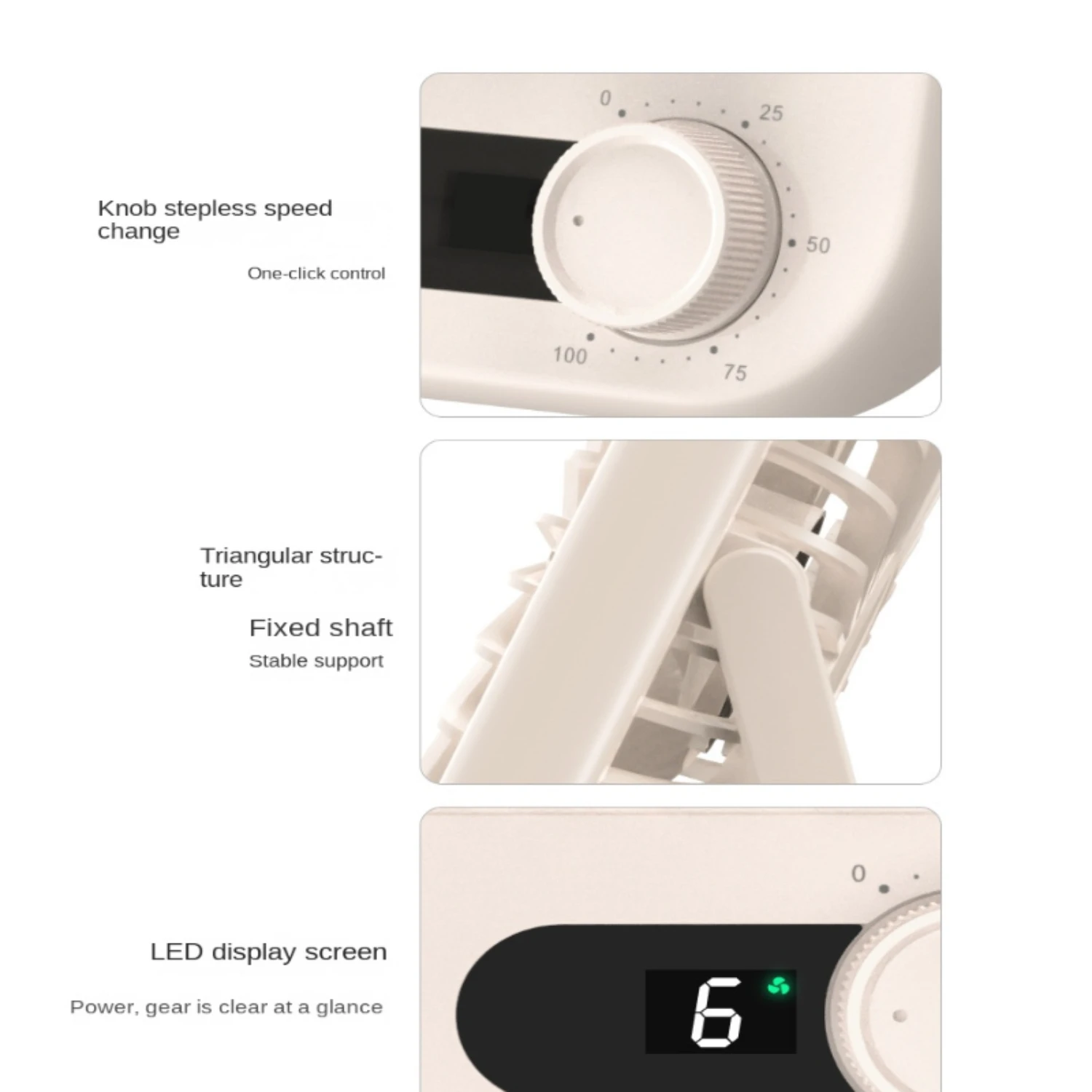 Эффективный легкий и ультратонкий настольный USB-вентилятор 2024 — мощное