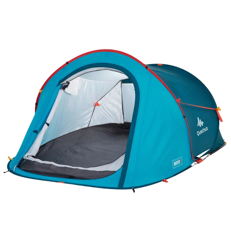 

Tents Decathlon Quechua, Instant 2 Second Pop Up, Portable Outdoor Camping Tent, Waterproof, Windproof, 2 Person