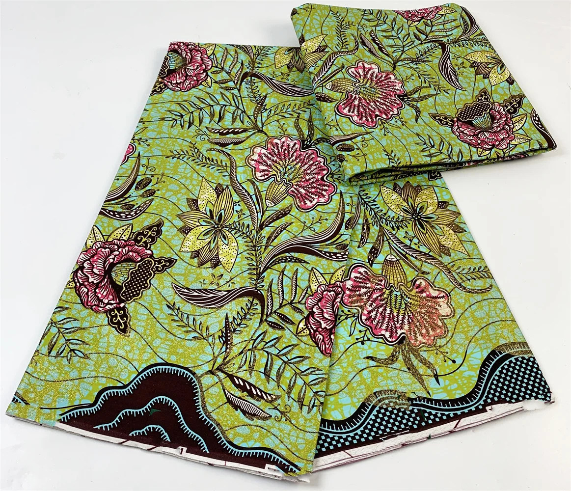 

ankara wax fabric 2023high quality african grand wax fabric 100% cotton soft african guaranteed veritable real wax for dresses