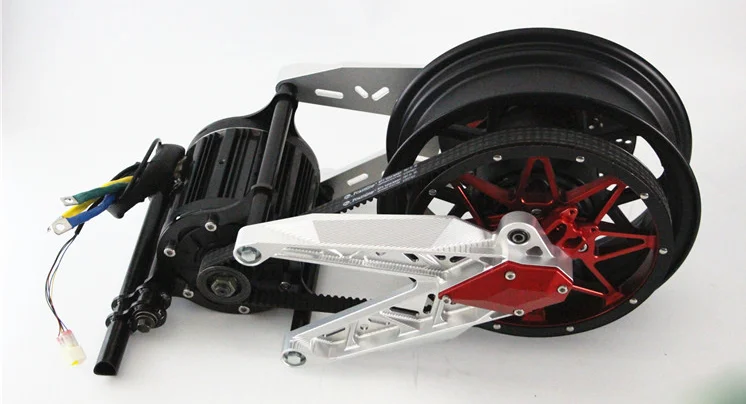 Средняя сборка двигателя 72 в 3000 Вт плоская вилка высокомощный Электромобиль