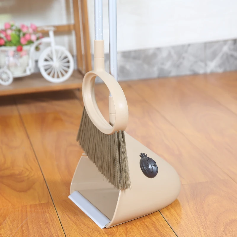 

Floor Cleaning Broom And Dustpan Set Standing Professional Broom And Dustpan Wall Mount Haushalt Putzen Household Utensils