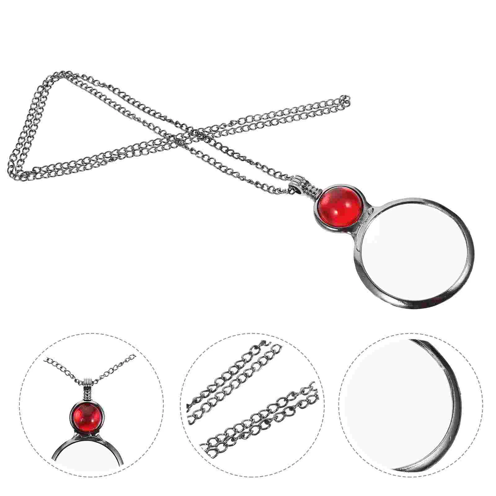 

Hanging Magnifier Portable Magnifier Delicate Reading Magnifier Necklace
