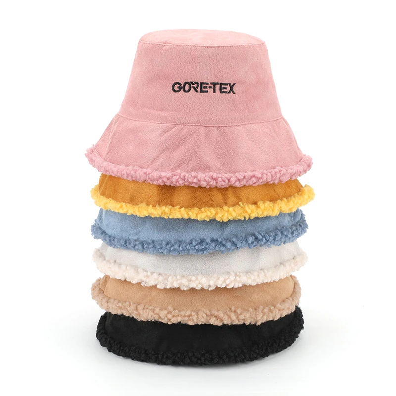 Super Women Warm Thick Bucket Hats Lady Autumn Winter Outdoor Panama Fisherman Cap Hat For |