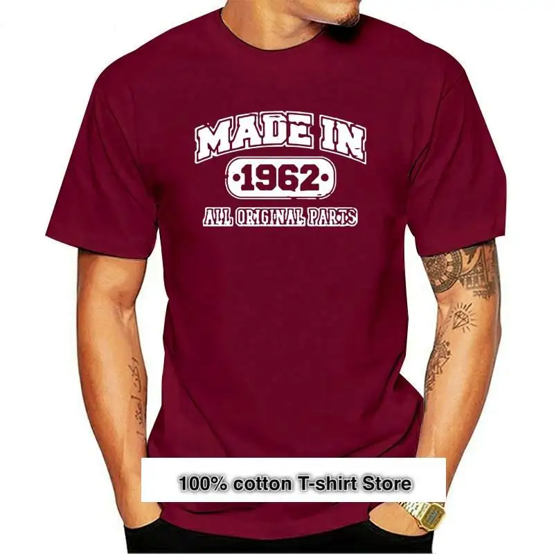 

Camiseta de 54 cumpleaños para hombre, camisa Vintage divertida, 1962