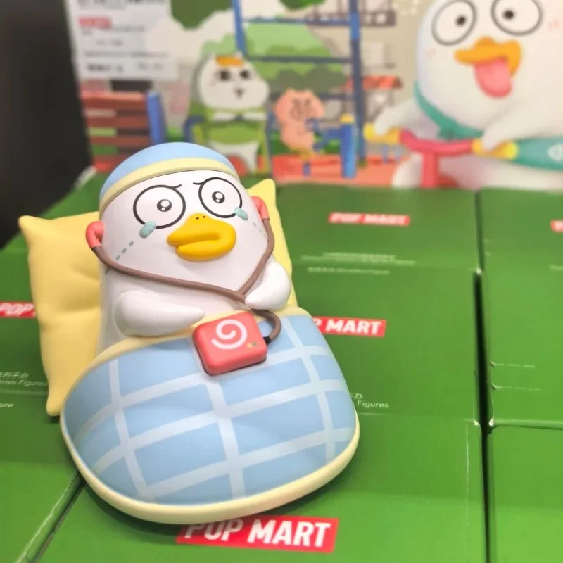 Фото POP MART Duckyos Leisure Life Series: Загадочная коробка-сюрприз, коллекционная фигурка, украшение, подарок на день рождения №3