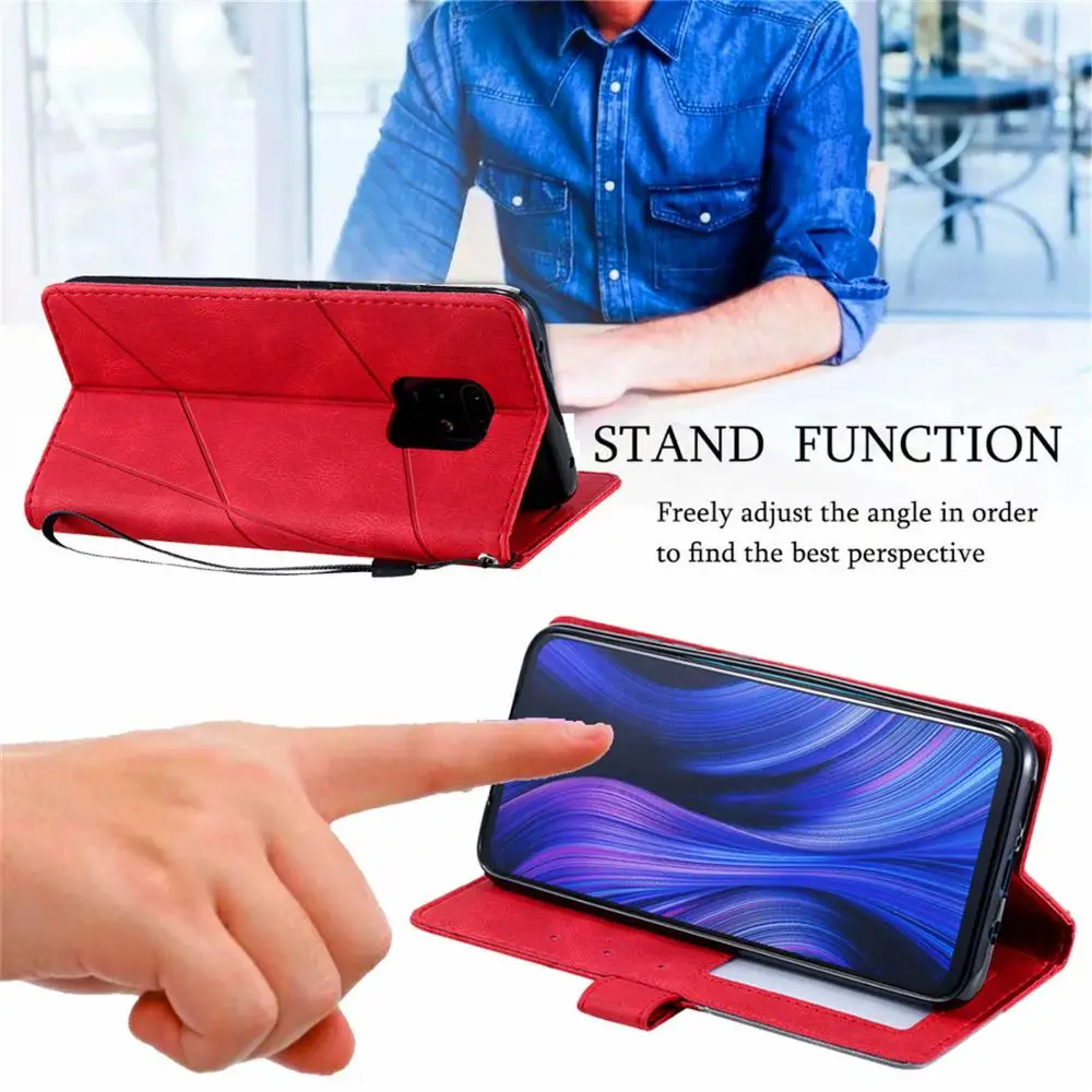 Magnetic Leather Case For Xiaomi 11 12T 10T Lite POCO F3 M3 M4 M5 X3 NFC Mi 9T 11T Pro Wallet Flip Card Slot Holder Stand Cover