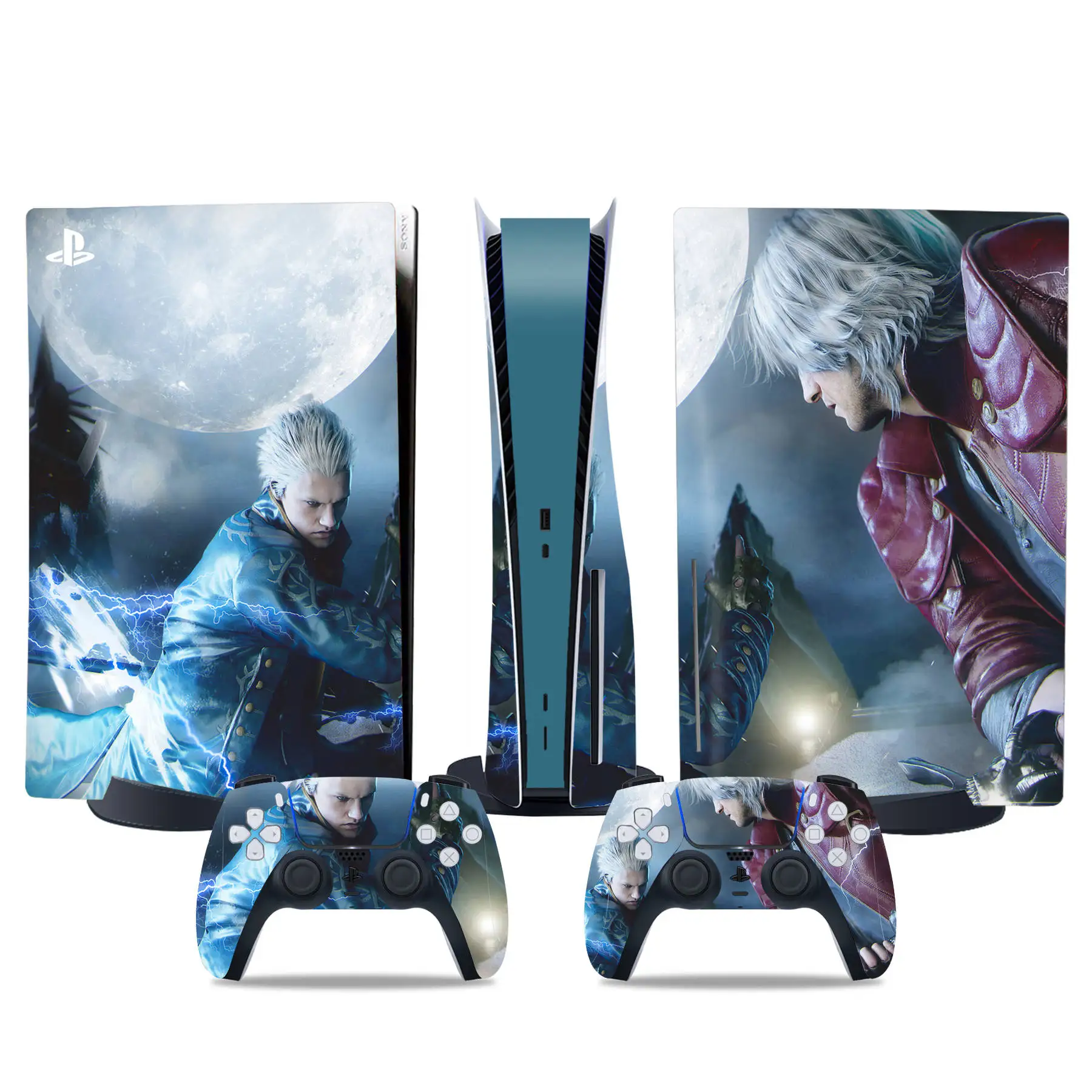 Наклейка Devil maycry5 для PS5 Disc Edition наклейка Play Station Skins наклейки консоли и контроллера
