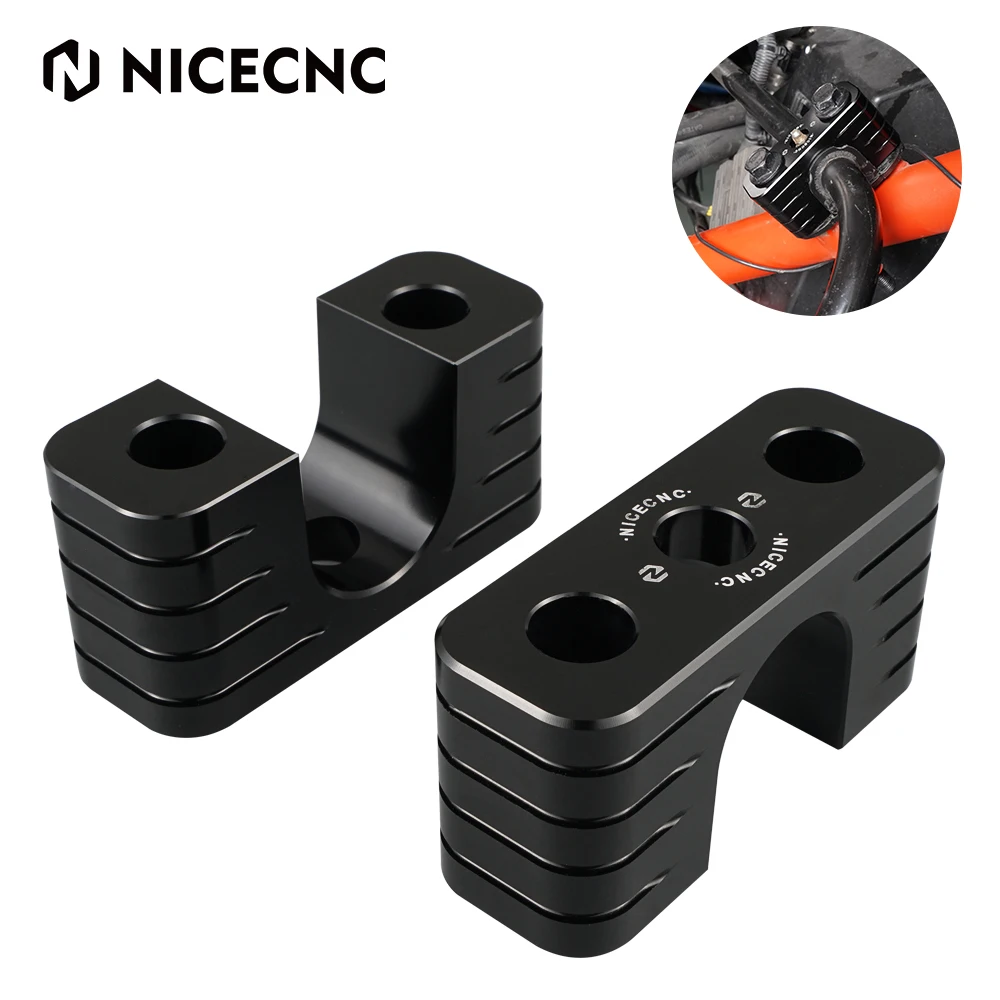 

NICECNC UTV For CAN AM Maverick X3 Max R 4x4 XDS XMR XRC XRS Turbo DPS 2017-2022 2018 2019 Rear Sway Bar Clamp Mount Bracket