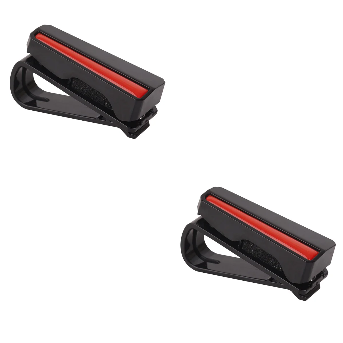 

2pcs Car Glasses Holder portable Car Sun Visor Sunglasses Eyeglasses Ticket Clips