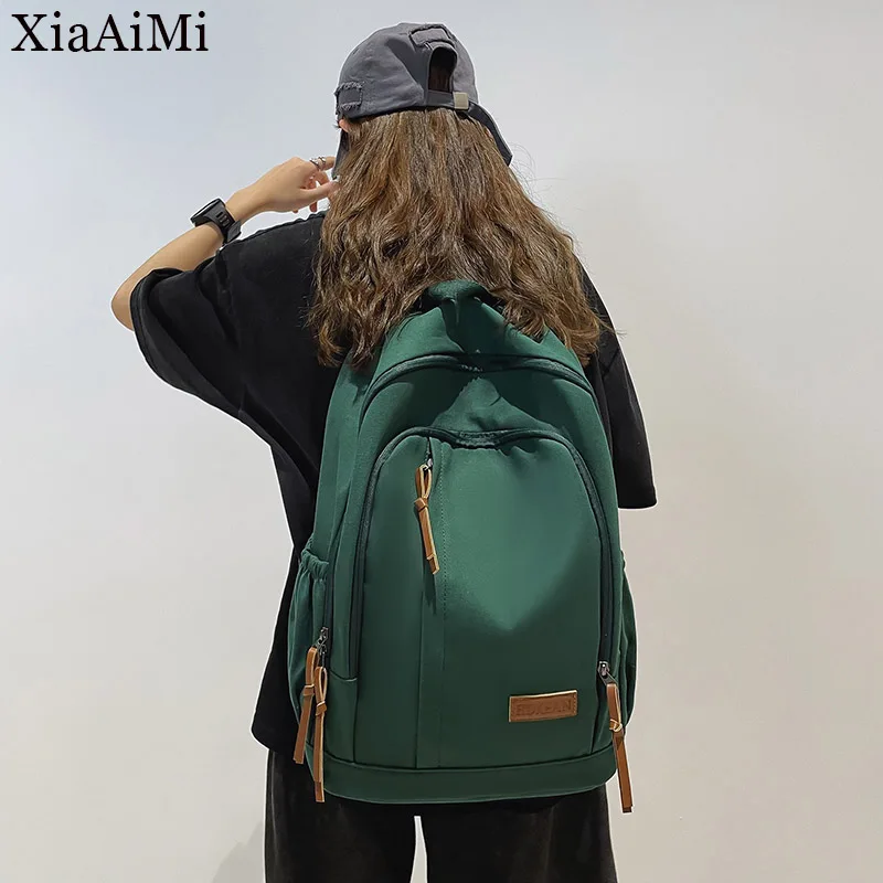 Women's Backpack Fashion High Quality Nylon School School Bag Youth Laptop Bag Unisex Travel Leisure Backpacks