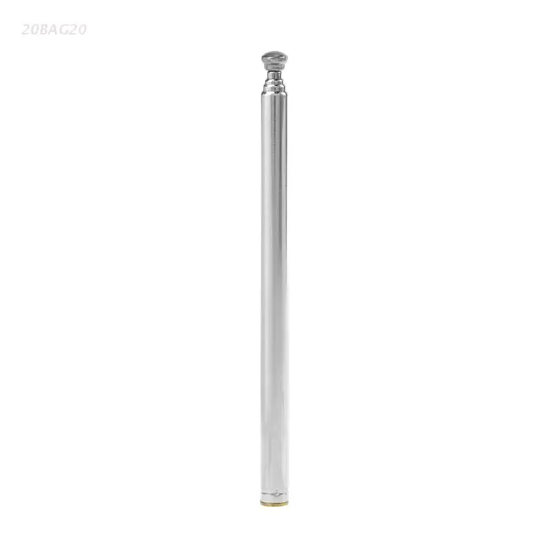 

Telescopic Antenna Durable Radio Radio TV Replacement 5 Sections Connectors
