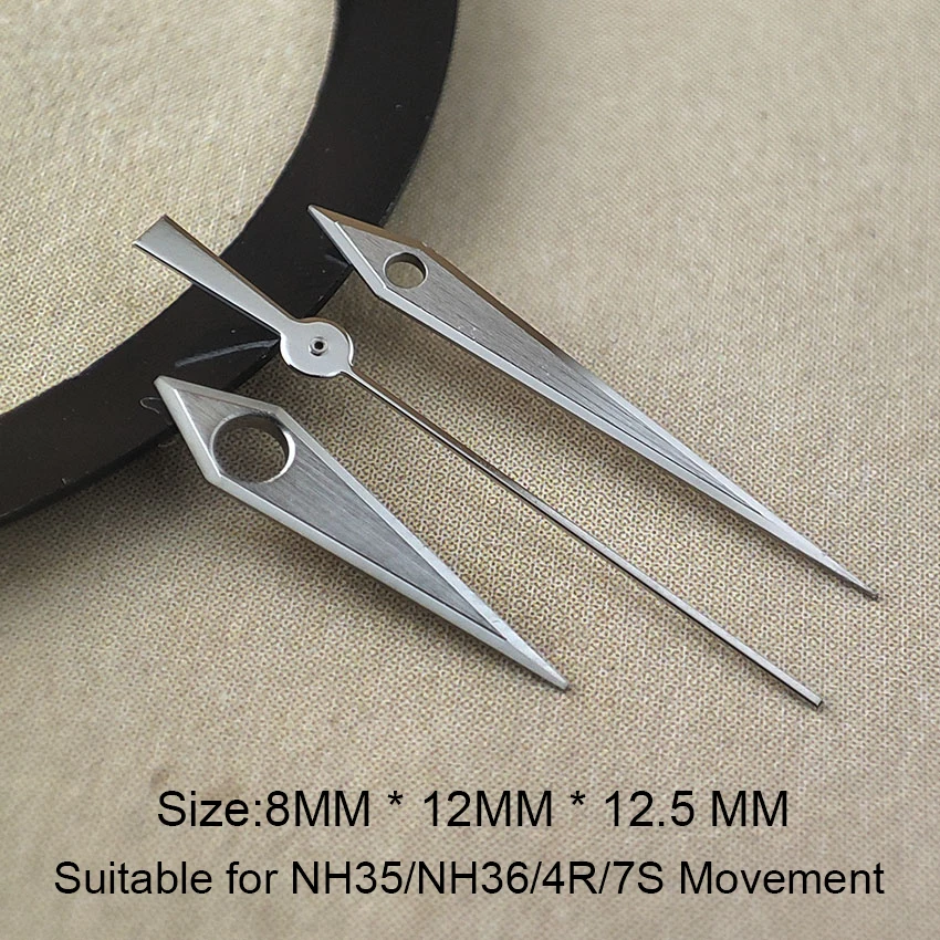 Высококлассные стрелки NH35 с цветочным рисунком не светящиеся подходит для