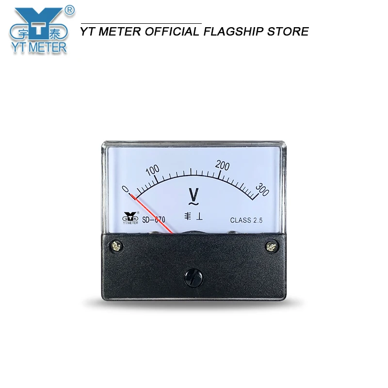 SD670 AC вольтметр ac300v 500v 600v указатель dh670 bp670 52 мм