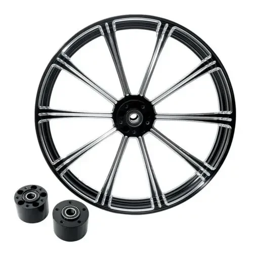 Ступица обода переднего колеса 23 x 3 5 дюйма одинарный/двойной диск для моделей Harley