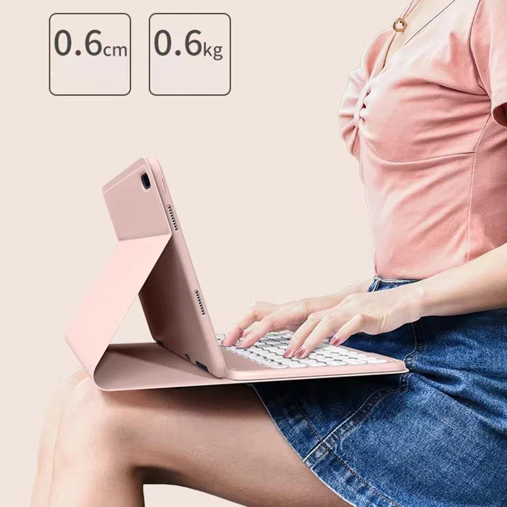 Чехол с сенсорной панелью и клавиатурой для Huawei Matepad 11 Pro 2022 10 4 T10s 8 чехол русской