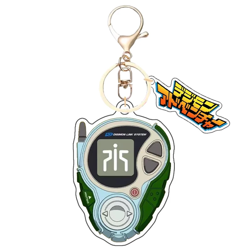 Фото Аниме Digimon Adventure Link System Digimon Detect Discover Discover Аниме игровые брелки акриловый брелок игрушка кулон подарок №4