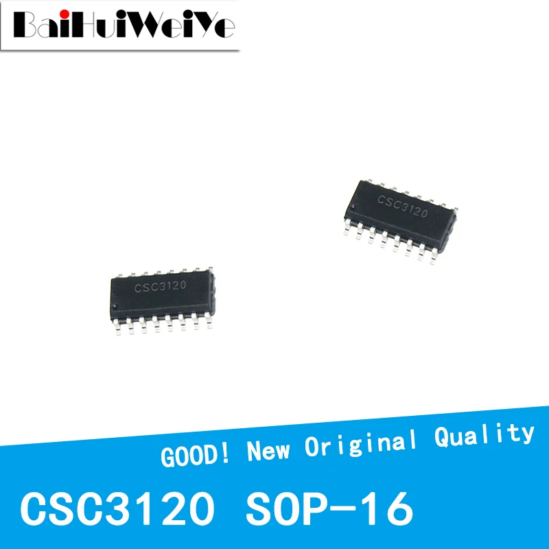 

5 шт./лот CSC3120 заменитель IRS2092STRPBF SMD SOP16 SOP-16 аудио усилитель Новый чипсет хорошего качества