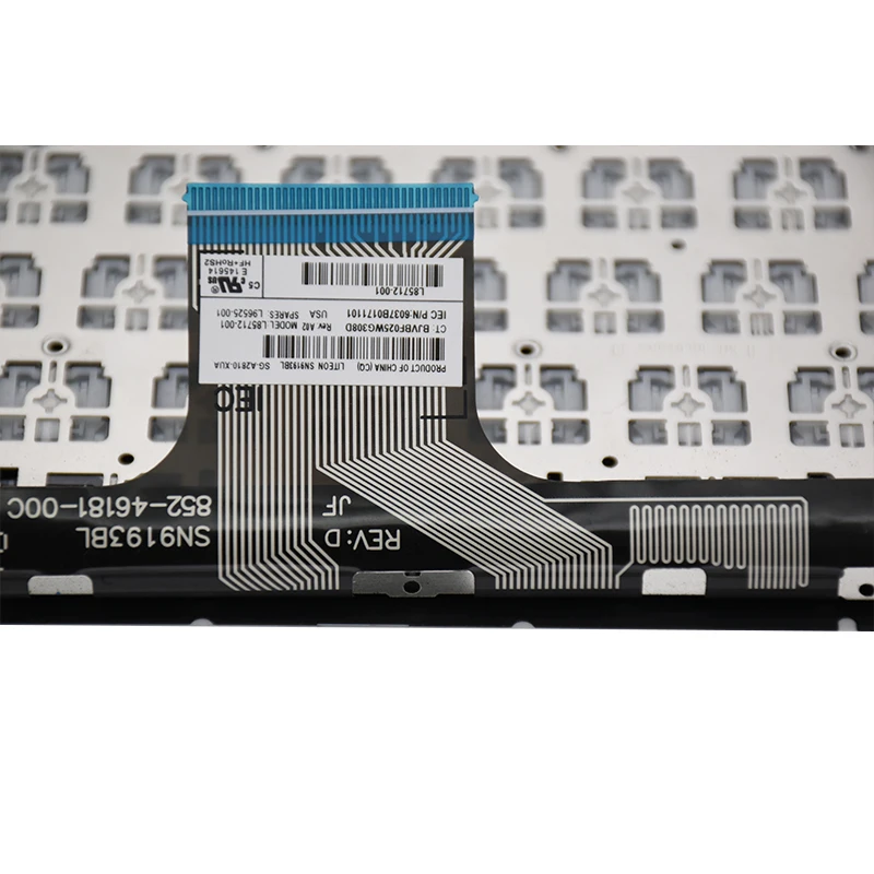 Клавиатура с подсветкой в США для HP Pavilion x360 14-DW DV EK TPN-Q244 I137 15T-EW 14-EC