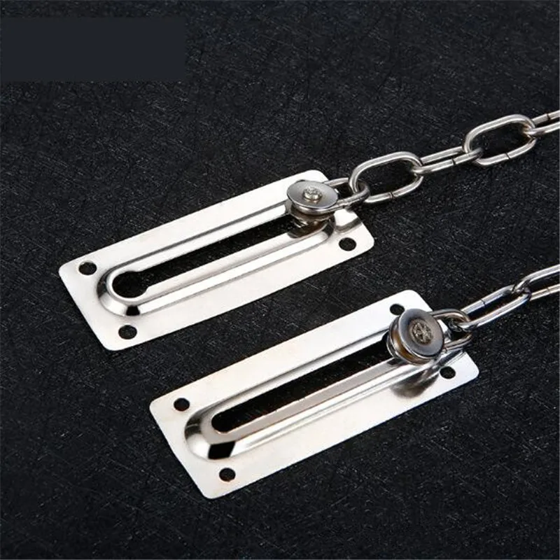 

Door Restrict Window Anti-theft Loack Stainless Steel Silver Color Safety Chain Locks Bolt Latch Cabinet Guard