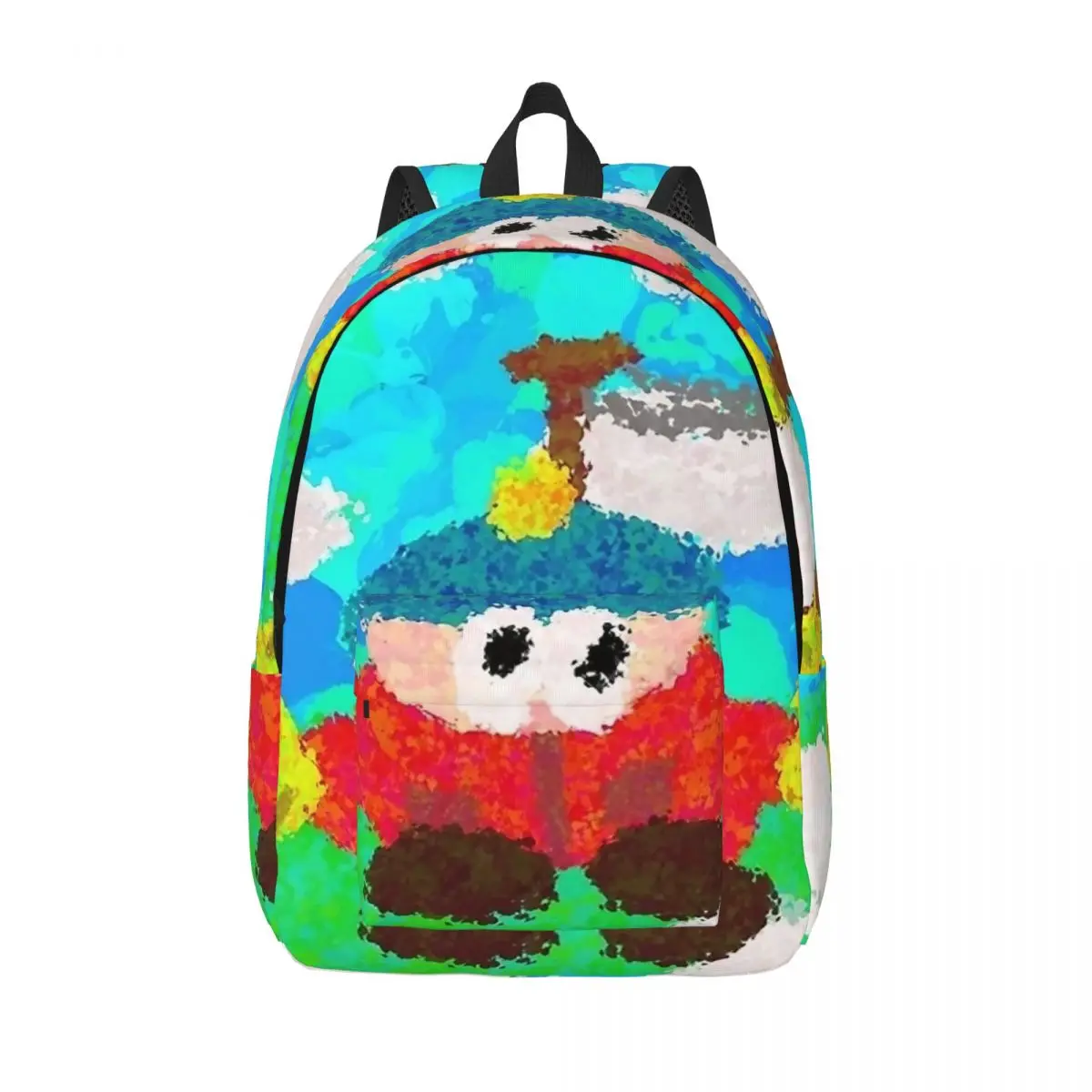 

South-Park Eric Cartman Cool Backpack Outdoor Student Hiking Travel Cartoon Daypack for Men Women College Shoulder Bag