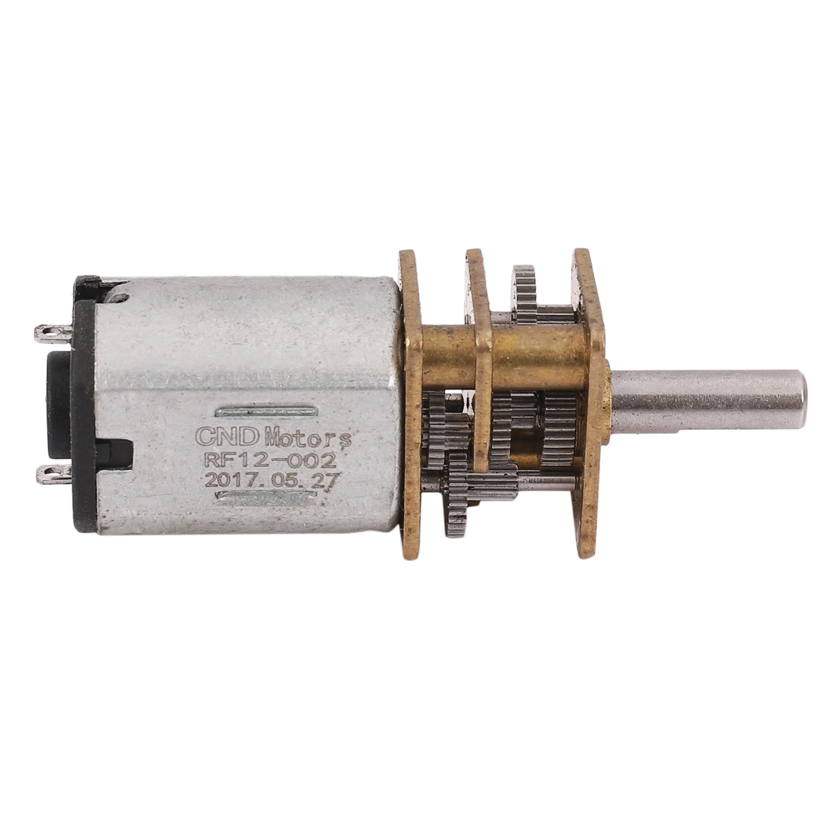 Миниатюрный металлический редукторный двигатель постоянного тока 12 В 300 об/мин с