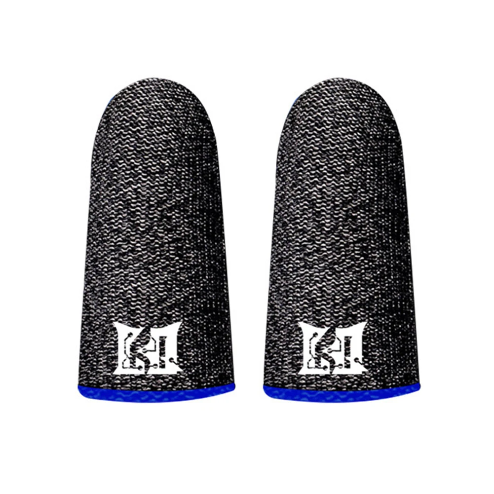 

2pcs Finger Cover for PUBG Non-slip Breathable Sensitive Touch Screen Gaming Fingers Thumb Sleeve Gloves Elastic Sweat Absorbent