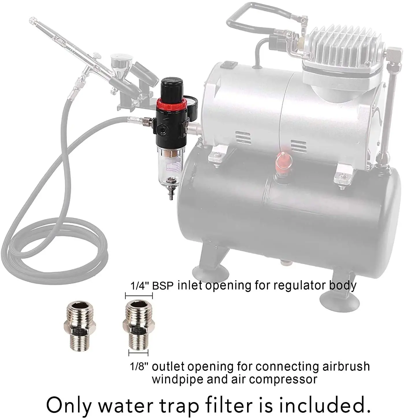 Аэрограф JOYSTAR компрессор регулятор давления фильтр для водяной ловушки датчик