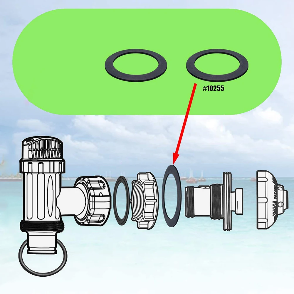 

Accessories Rubber Washer Seal 2pcs Flat Strainer For Intex For Swimming Pools Inlet/outlet Holes High Quality