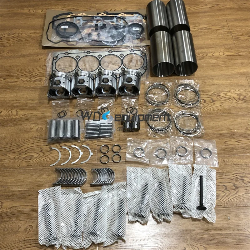 Новый комплект для капитального ремонта двигателя Yanmar 4TNV86 TK486V Thermo King SB-130 SB-200TG SB-230