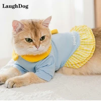 spring pet dress skirt dog clothes flower t shirt for kitten puppy cartoon pet outfits dress for small dogs cats clothes kitty