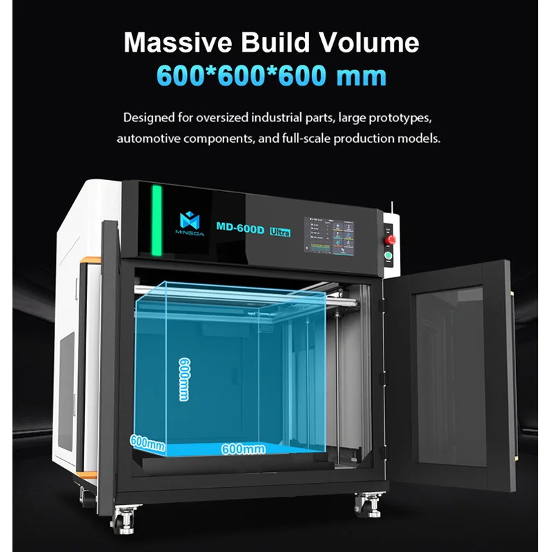 Фото Промышленный 3D-принтер MD-600D сверхбольшого формата для аэрокосмической отрасли №2