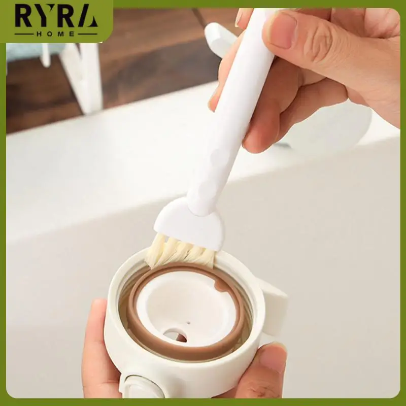 

Gap Brush Multifunctional White Bottle Brush Household Kitchen Cleaning Brush Kitchen Tool Cup Brush Dead Angle 3x19cm Creative