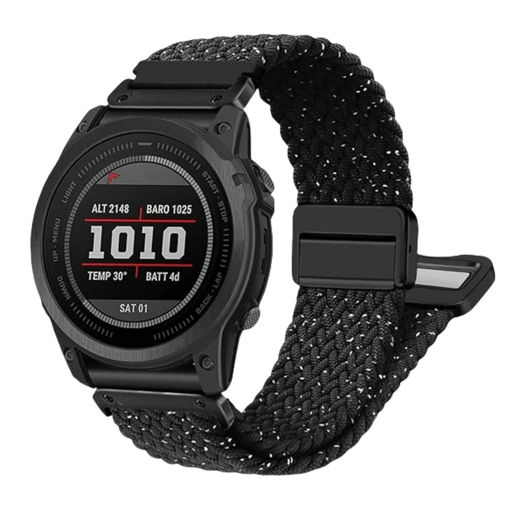 Эластичный Быстросъемный Ремешок Для Часов Garmin Fenix 7 7x Pro 6 5 Epix 2 — Мягкий