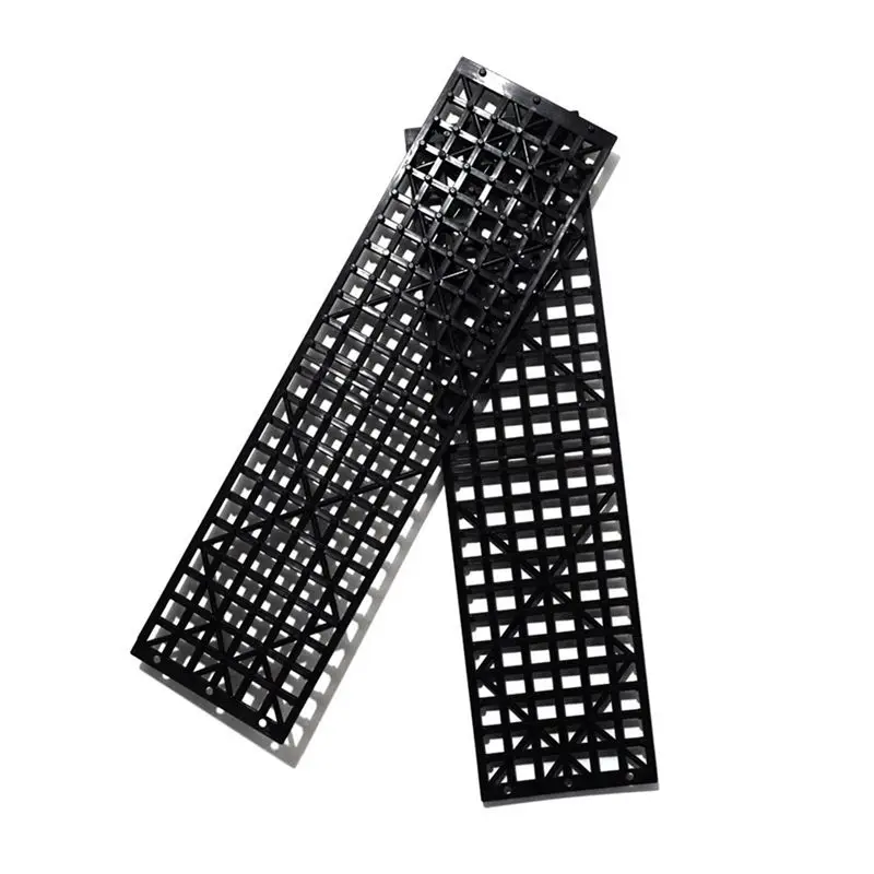 Фото AU28-4Pcs Автомобильные противоскользящие накладки для шин (для снега и грязи), складные, для сцепления с поверхностью, противоскользящие коврики, цепи для снега и песка, противоскользящие накладки на колеса для сноубординга №5