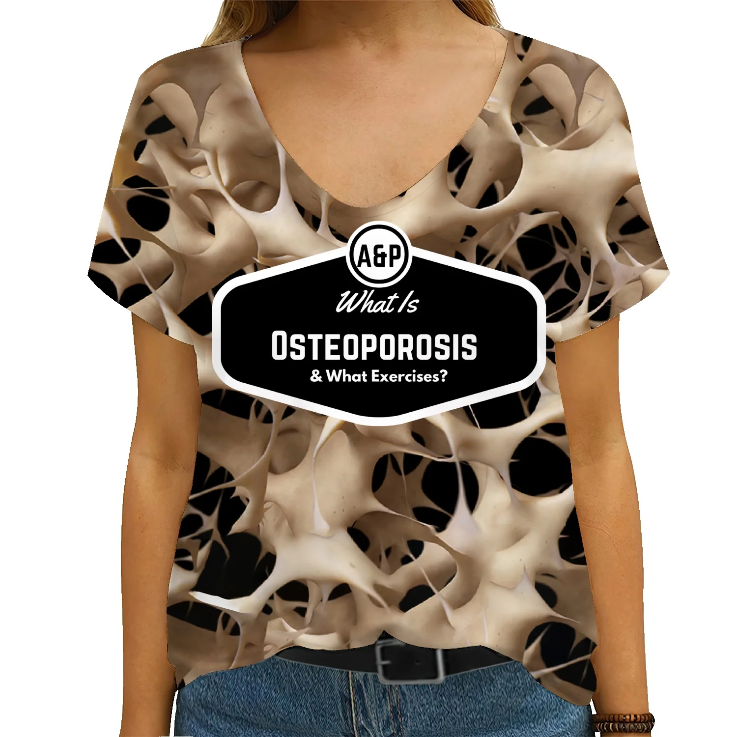 

Женская футболка с коротким рукавом и V-образным вырезом, размеры до 5XL