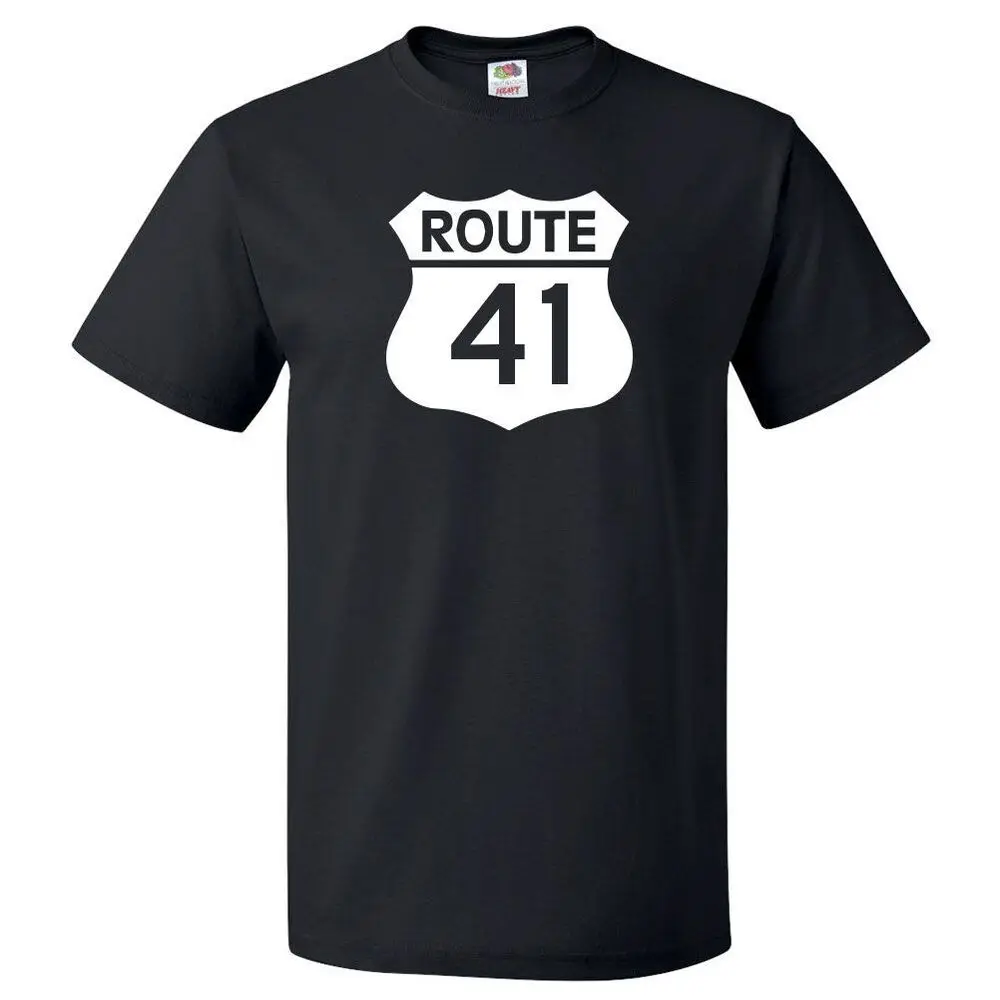 

Route 41 знак рубашка шоссе 41 Знак Футболка
