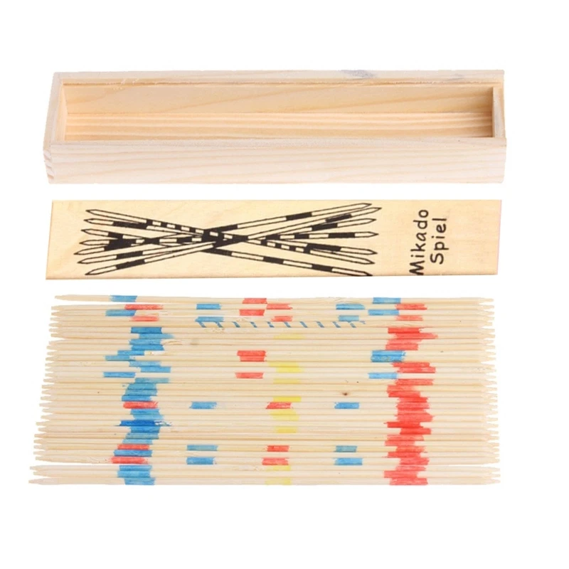 

Traditional Wood Pick Up Set Traditional Game With Box Toy