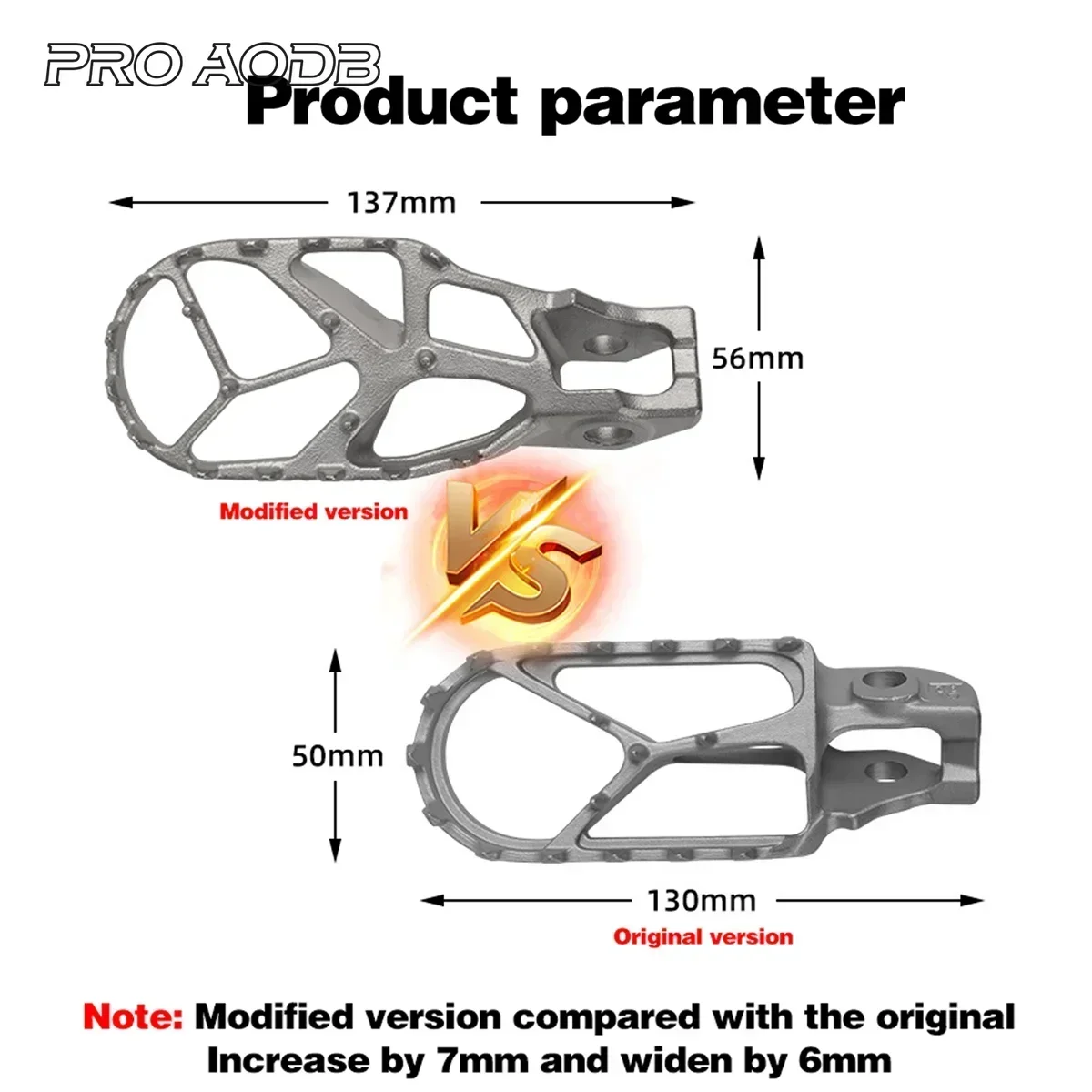 Передняя подставка для ног мотоцикла педаль из нержавеющей стали подножки KTM 85SX
