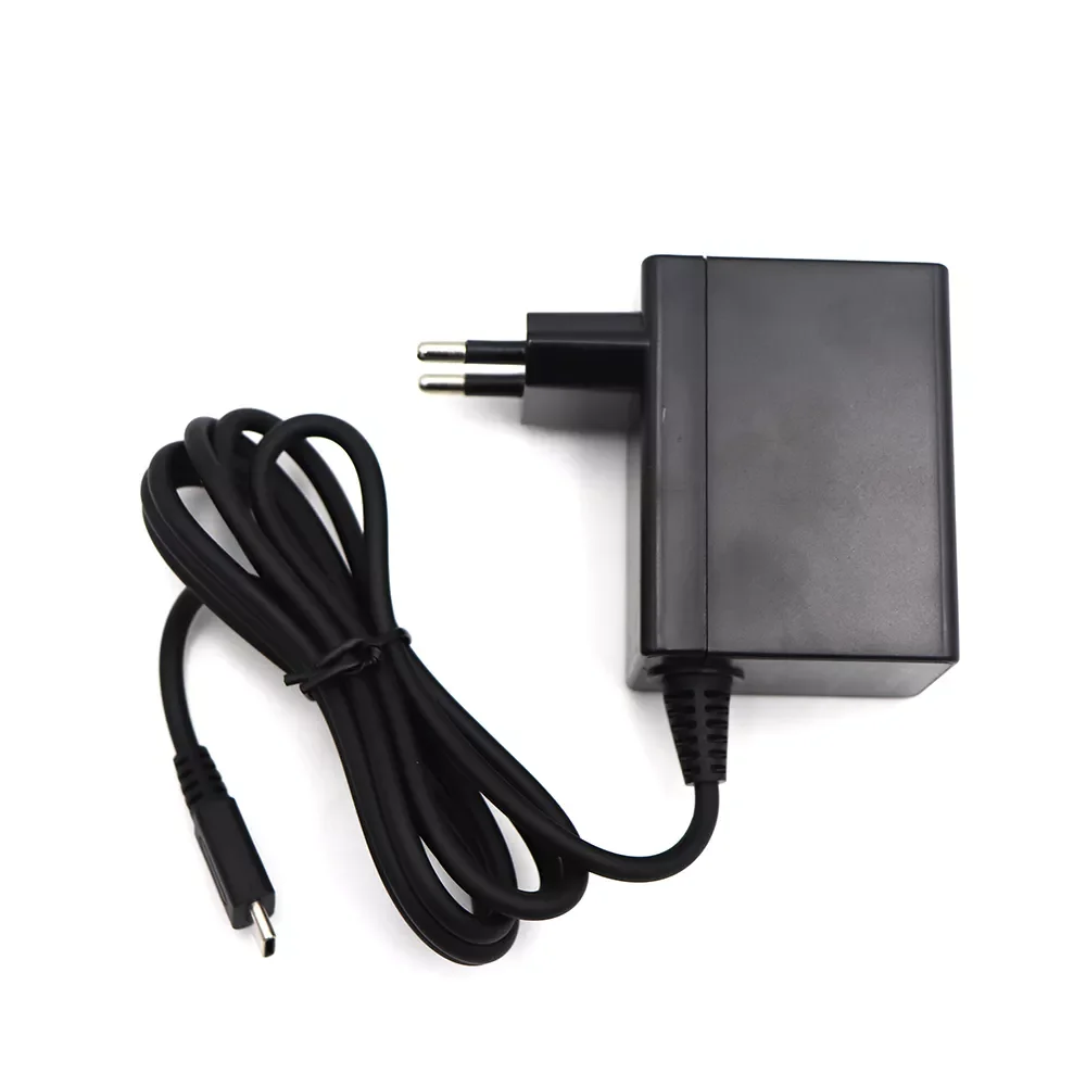 

EU/US Plug AC Adapter Charger OLED 15V 2.6A Travel Home Charging USB Type C Power Supply for Nintend