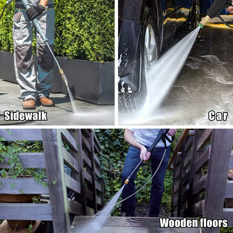 Турбонасадка для мойки высокого давления вращающаяся горячей и холодной воды с