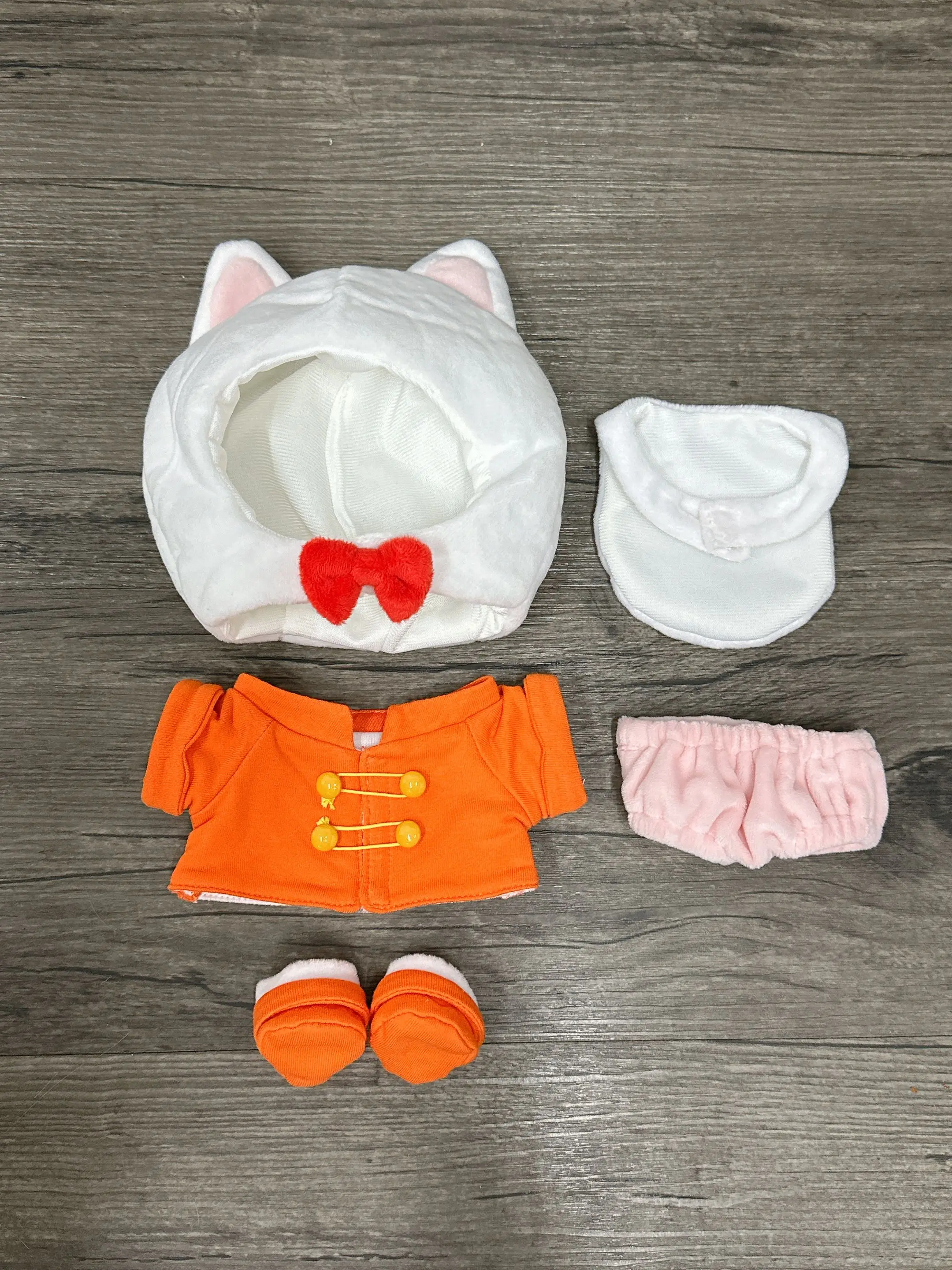 Плюшевая кукла 14 FF14 с кошачьими ушками наряд для куклы одежда реквизит косплея