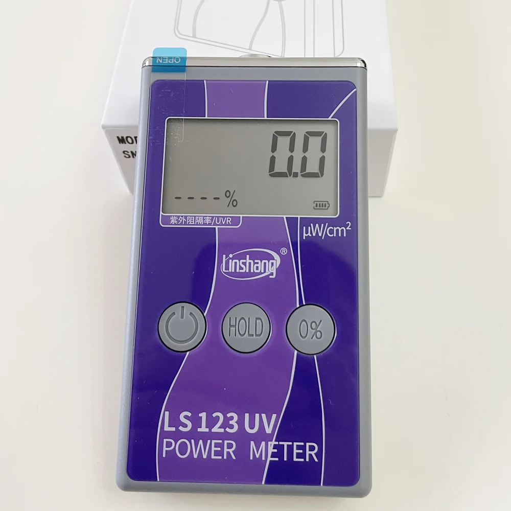 

Высококачественный измеритель мощности УФ-излучения LS123 портативный измеритель интенсивности, УФ-измеритель, диапазон измерения излучения 0 -40000 uW /c m2