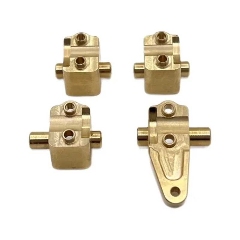 Латунное сиденье тяги передней и задней оси для радиоуправляемого гусеничного