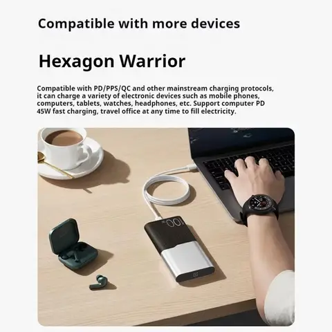 OnePlus SUPERVOOC 100 Вт Power Bank 12000 мАч Портативный Power Bank высокой емкости Поддержка PD PPS QC USB-A Type-C Оригинальный PowerBank