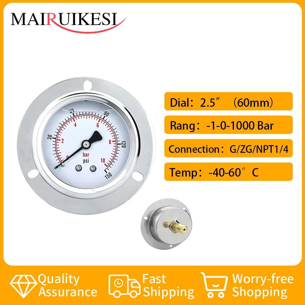 

Манометр MAIRUIKESI YN60ZT 63 мм