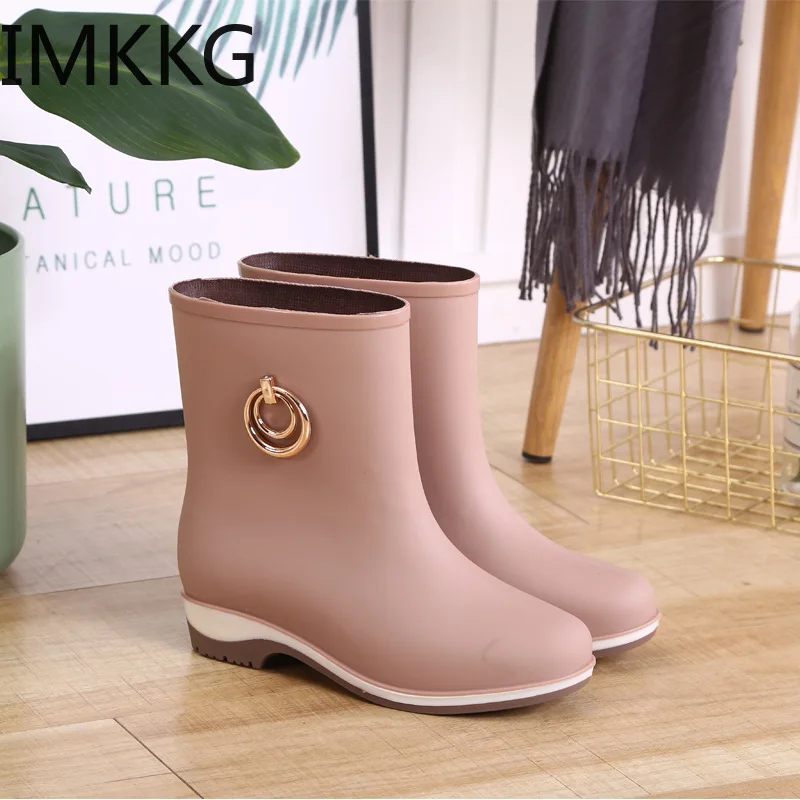 bota de mujer corto lluvia – Compra bota de mujer corto lluvia con envío  gratis en AliExpress Mobile.