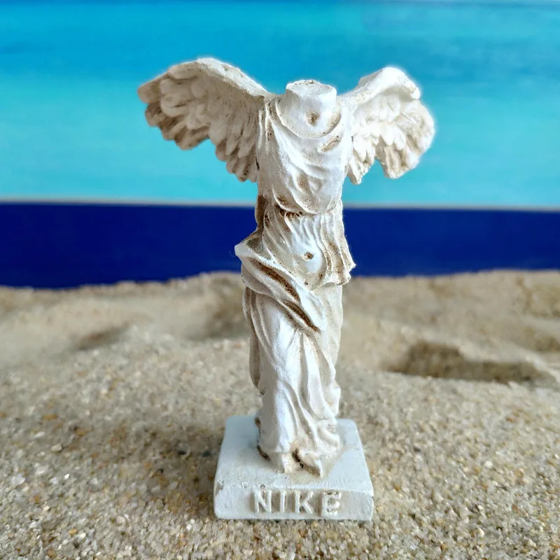

Home Decoration Resin Goddess of Victory Figurines Crafts Ornaments Ancient Roman Mythological Figure Statue Sculpture